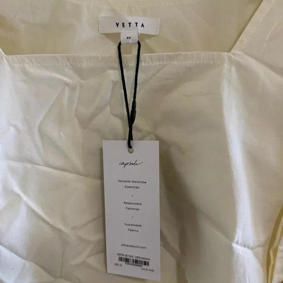 Vetta Capsule Convertible Blouse Sleeveless Top - Picture 5 of 6